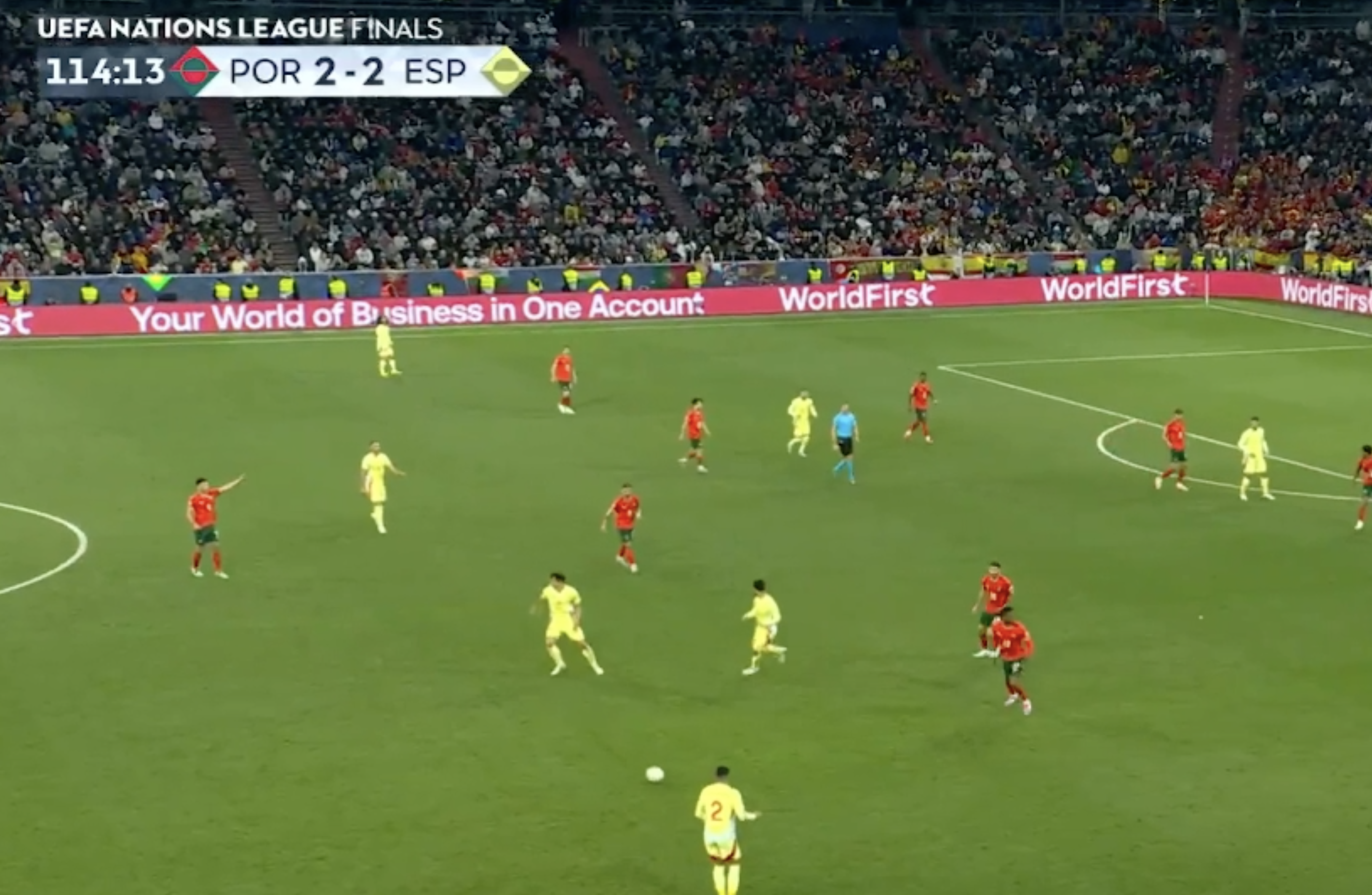 葡萄牙鏖战法国，萨内打破历史纪录